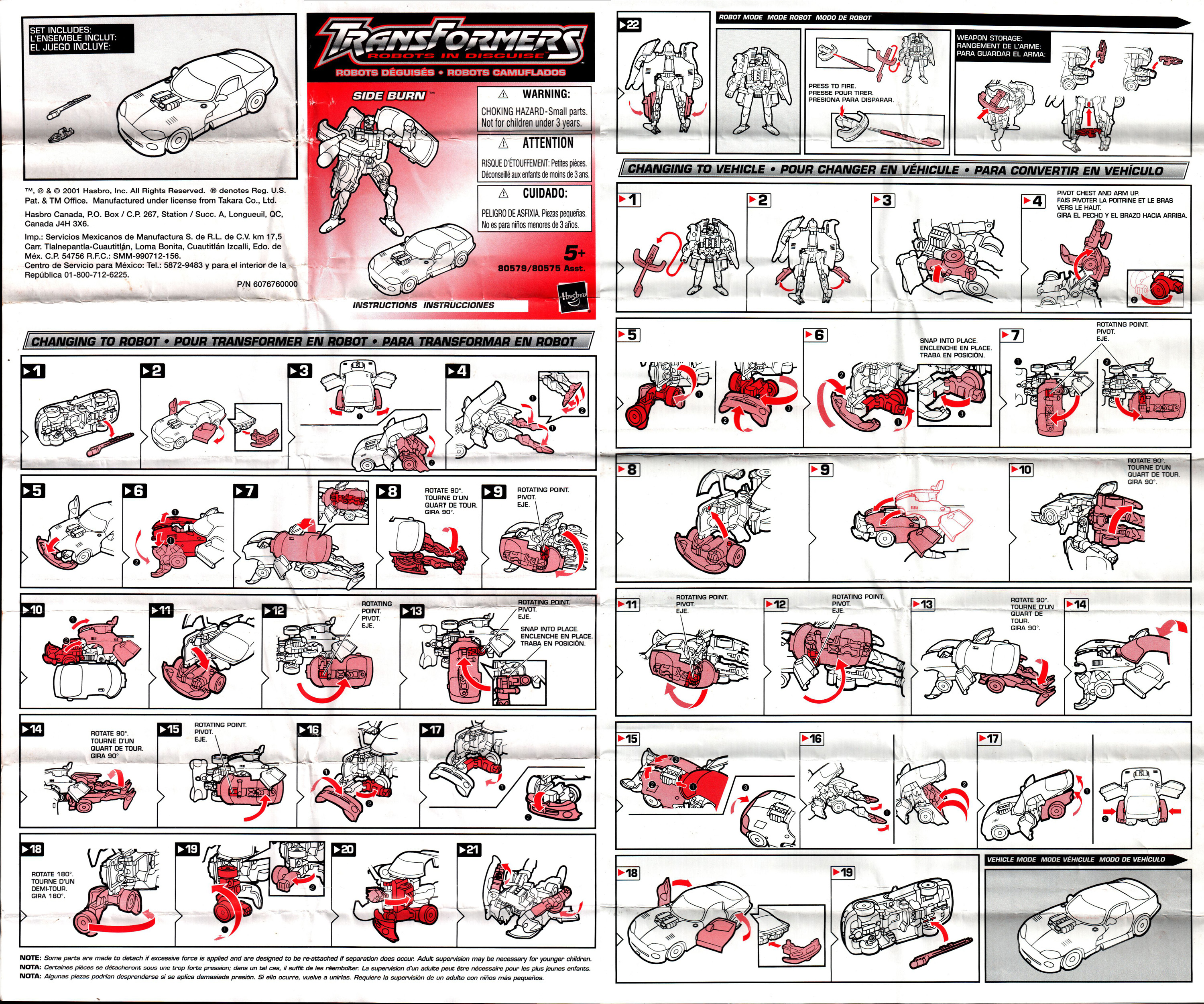 Deluxe Class Super Side Burn (Transformers, Robots in Disguise